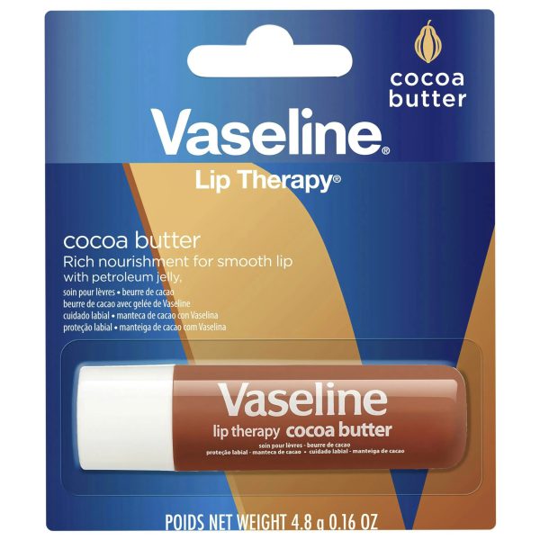 Vaseline Lip Therapy Cocoa Butter – 4.8g