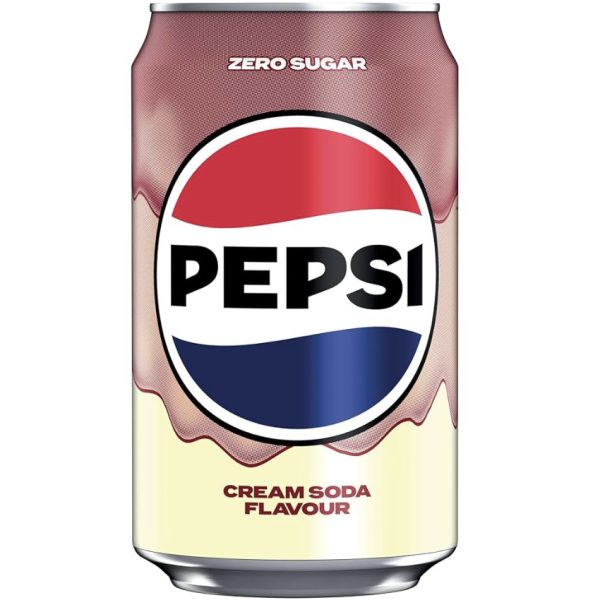 Pepsi Zero Sugar Cream Soda Flavour