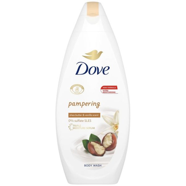 Dove Shea Butter & Warm Vanilla Body Wash (750ml)