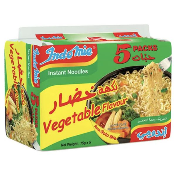 Indomie Vegetable Flavour 5x75g