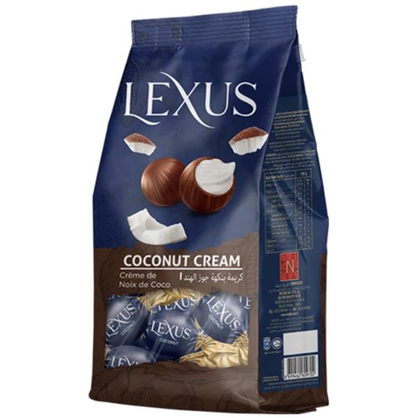 شکلات لکسوس با کرم نارگیل Lexus Coconut Cream 300g