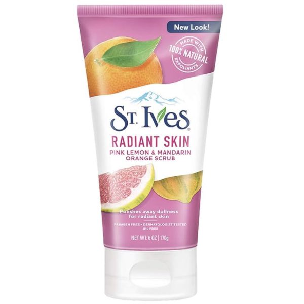 اسکراپ صورت و بدن سنت ایوز گریپ فروت ضدلک و روشن کننده150ml ST.IVES