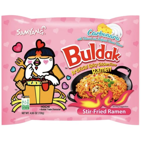 Samyang Buldak Carbonara Spicy Ramen