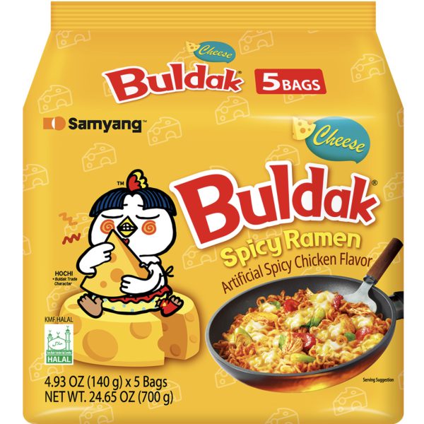Samyang Buldak Cheese Ramen 5-Pack