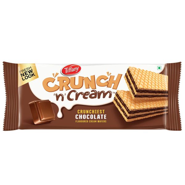 Tiffany Crunch n Cream Chocolate Wafer 135g