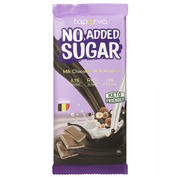 Laperva No Added Sugar Milk Chocolate With Hazelnut
