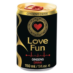 نوشیدنی انرژیزای لاو فان با عصاره جینسینگ (Love Fun Ginseng Drink)