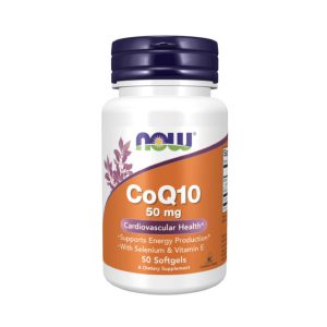 قرص CoQ10 سلامت قلب و تولید انرژی سلول ناو فودز ۵۰ عددی