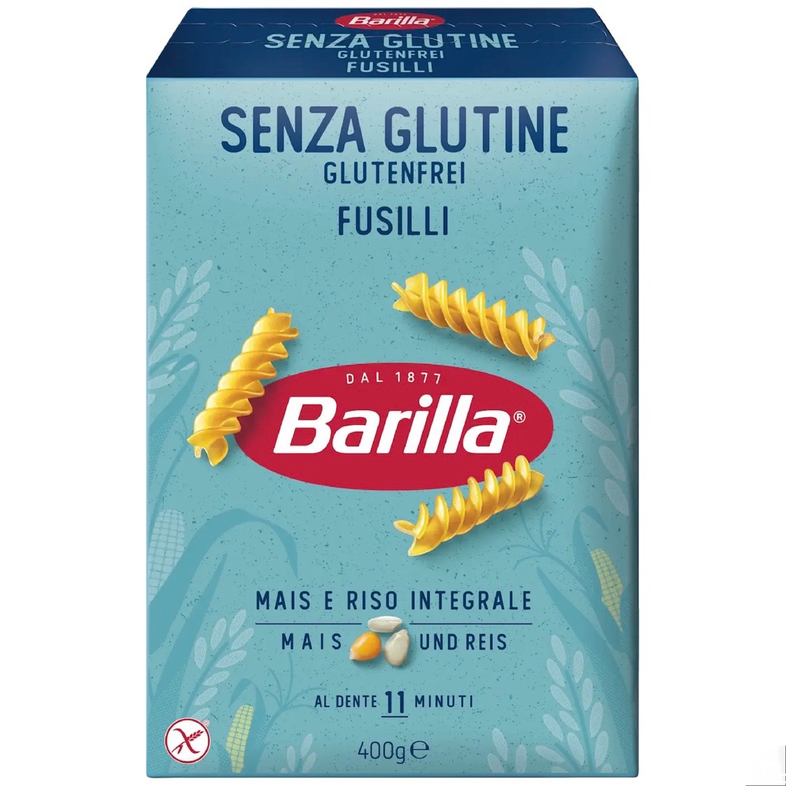 Barilla Gluten Free Fusilli Pasta 400g