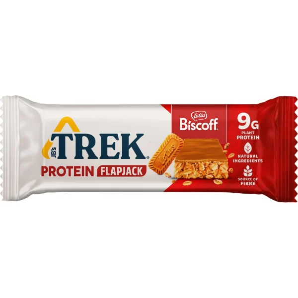 TREK Protein Flapjack Lotus Biscoff