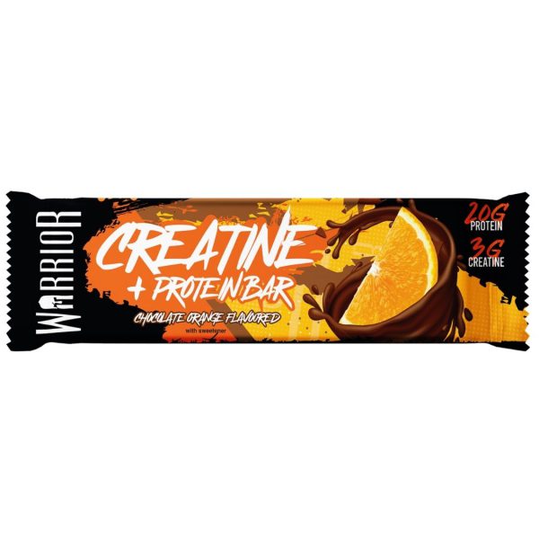 Warrior Creatine Protein Bar – Chocolate Orange Flavored