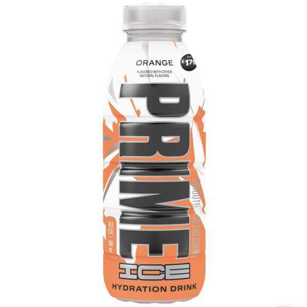 Prime Hydration Orange Flavored Drink