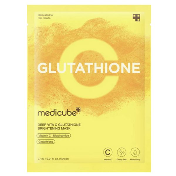Medicube Deep Vita C Glutathione Brightening Mask
