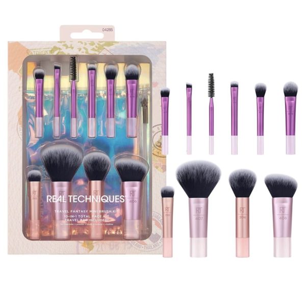 ست ۱۰ عددی براش ریل تکنیک مدل Travel Fantasy Mini Brush Kit