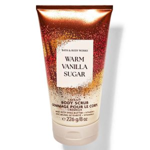 اسکراب بدن کرمی بث اند بادی ورکس Warm Vanilla Sugar