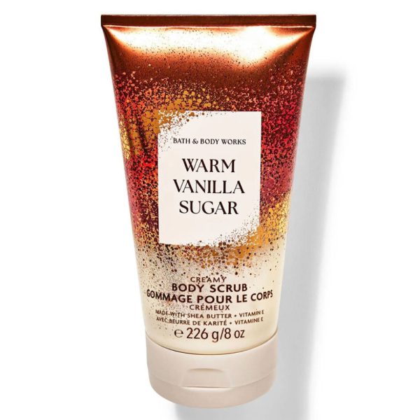 اسکراب بدن کرمی بث اند بادی ورکس Warm Vanilla Sugar اسکراب بدن کرمی بث اند بادی ورکس Warm Vanilla Sugar