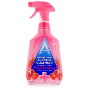 اسپری ضدباکتری سطوح استونیش Pomegranate & Raspberry