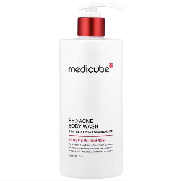 Screenshot ژل شستشوی بدن ضد جوش مدیکیوب مدل 400ml RED ACNE