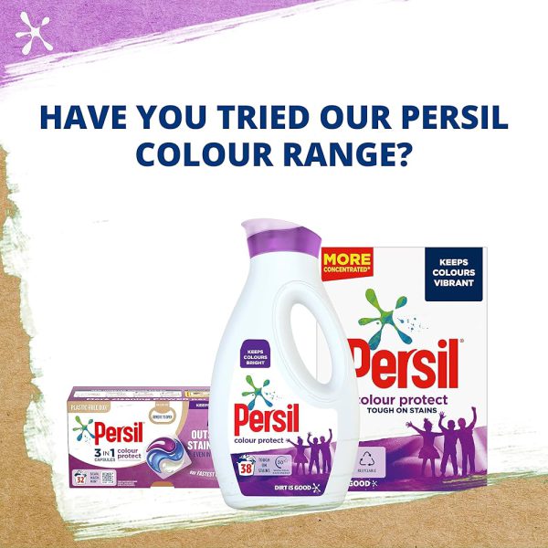 قرص لباسشویی پرسیل سه‌در‌یک مدل Color Protect بسته ۴۰ عددی