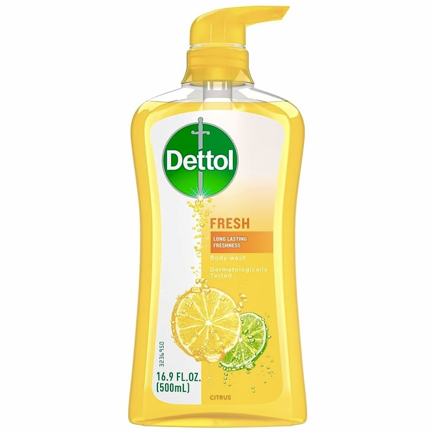 شامپو بدن آنتیباکتریال دتول مدل Fresh Citrus شامپو بدن آنتیباکتریال دتول مدل Fresh Citrus