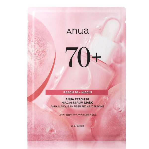 ماسک هلو ۷۰٪ روشن‌کننده و آبرسان آنوا