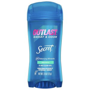 مام ژلی ضدتعریق سکرت Unscented Clear Gel 72H