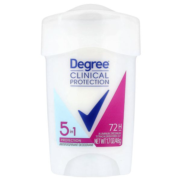 دئودورانت ضد تعریق کلینیکال Degree Clinical Protection 5in1 دئودورانت ضد تعریق کلینیکال Degree Clinical Protection 5in1