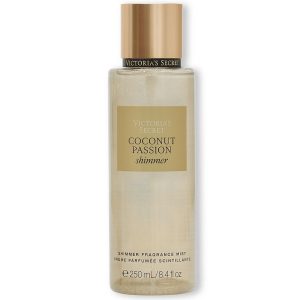 بادی اسپلش براق کننده ویکتوریا سکرت مدل Coconut Passion Shimmer Fragrance Mist