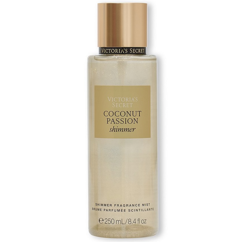 بادی اسپلش براق کننده ویکتوریا سکرت مدل Coconut Passion Shimmer Fragrance Mist بادی اسپلش براق کننده ویکتوریا سکرت مدل Coconut Passion Shimmer Fragrance Mist