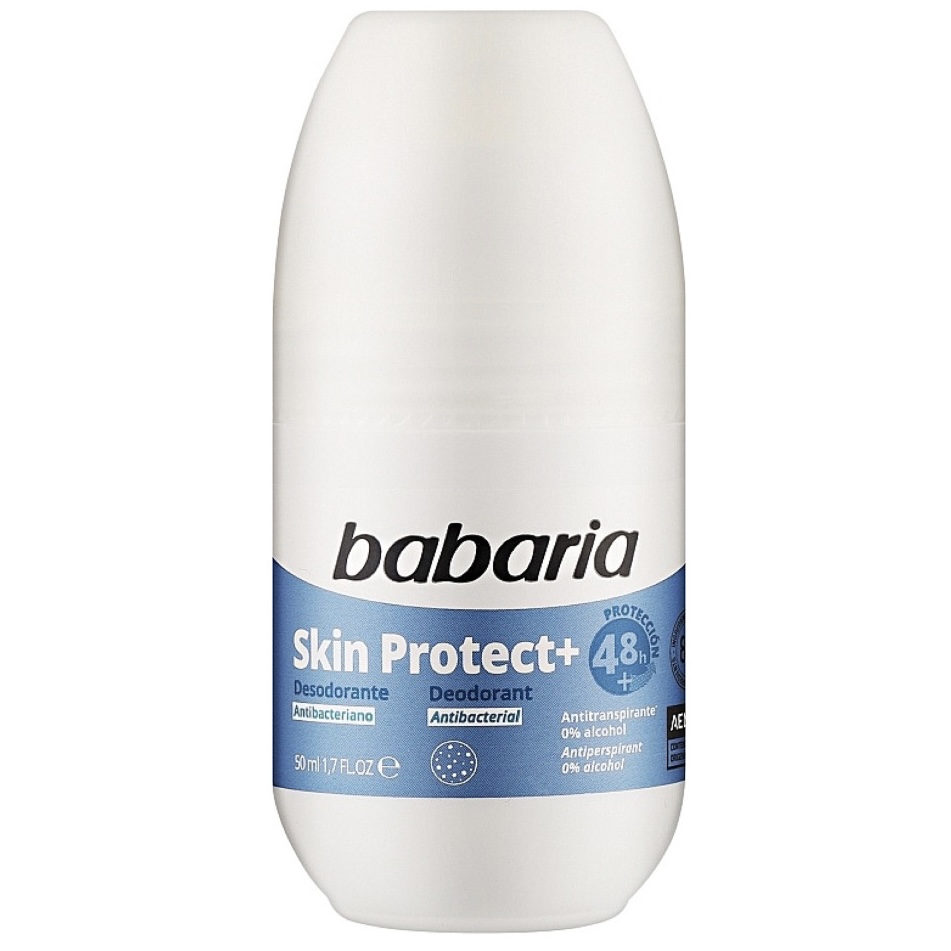 مام رولی ضدتعریق باباریا مدل Skin Protect+ Antibacterial مام رولی ضدتعریق باباریا مدل Skin Protect+ Antibacterial