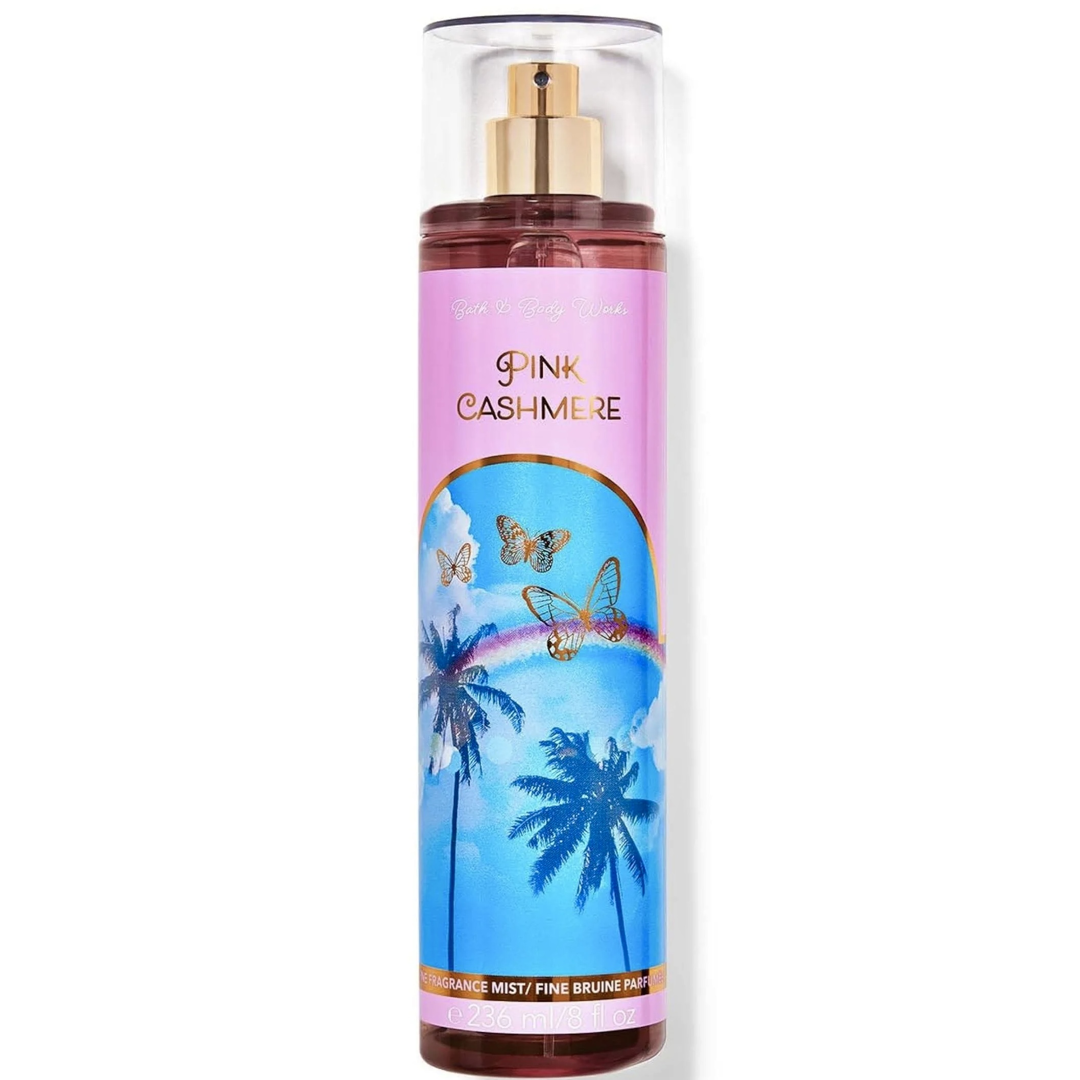 بادی اسپلش زنانه بث اند بادی ورکز رایحه شیرین و کمی پودری تابستانی Bath & Body Works Pink Cashmere Fine Fragrance Mist بادی اسپلش زنانه بث اند بادی ورکز رایحه شیرین و کمی پودری تابستانی Bath & Body Works Pink Cashmere Fine Fragrance Mist