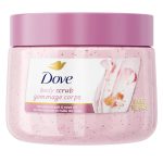 اسکراب بدن داو با رایحه نمک هیمالیا و روغن گل رز Dove Himalayan Salt & Rose Oil Body Scrub