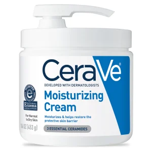 کرم مرطوب کننده سراوی مدل پمپی CeraVe Moisturizing Cream