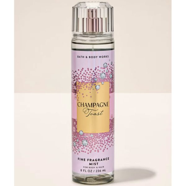 بادی اسپلش بث اند بادی ورکس BATH & BODY WORKS Champagne Toast Fine Fragrance Mist for Body & Hair بادی اسپلش بث اند بادی ورکس BATH & BODY WORKS Champagne Toast Fine Fragrance Mist for Body & Hair