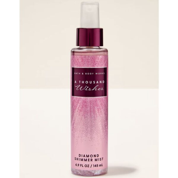 بادی اسپلش شاین دار بث اند بادی ورکس BATH & BODY WORKS A Thousand Wishes Fine Fragrance Mist بادی اسپلش شاین دار بث اند بادی ورکس BATH & BODY WORKS A Thousand Wishes Fine Fragrance Mist