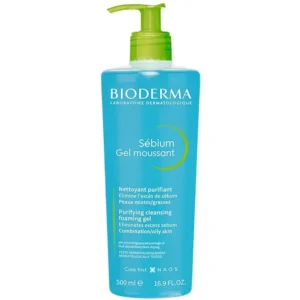 ژل شستشوی بایودرما پوست چرب و مختلط 500ml