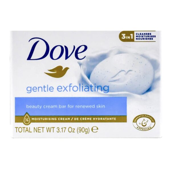 صابون کرمی لایه بردار ملایم داو مدل Gentle Exfoliating
