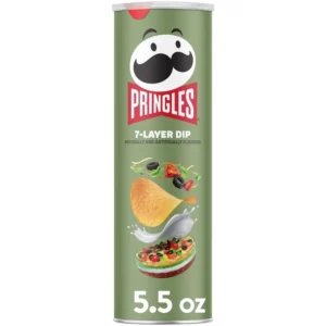 چیپس پرینگلز طعم 158g 7Layer Dip