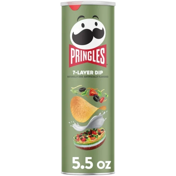 چیپس پرینگلز طعم 158g 7Layer Dip