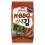 چیپس جلبک دریایی ترد با طعم باربیکیو کره ای Crispy Sea Snack Korean BBQ Flavor