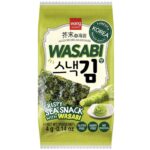 چیپس جلبک دریایی ترد با طعم واسابی Crispy Sea Snack with Wasabi