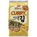 چیپس جلبک دریایی ترد با طعم کاری Crispy Sea Snack Curry Flavor