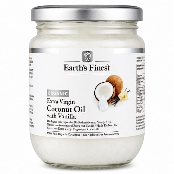 روغن نارگیل ارگانیک اکسترا ورژن با وانیل