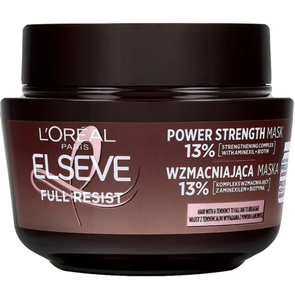 ماسک مو تقویت کننده اورال پاریس L’Oréal Paris Elseve Full Resist Power Strength Mask
