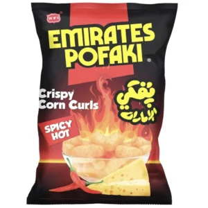 پفک اسپایسی پنیری برند امارات پوفاکی Emirates Pofaki