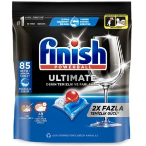 قرص ماشین ظرفشویی فینیش اولتیمیت Finish Powerball Ultimate بسته ۸۵ عددی