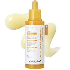 سرم پیل شات لایه بردار و روشن کننده کوجیک اسید و زردچوبه مدیکیوب Medicube 80ml