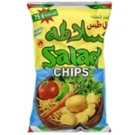 چیپس سالاد سلاطه 75 گرمی با بافتی ترد، طعم متفاوت و دلپذیر، مناسب میان وعده، دورهمی، سفر و پذیرایی روزانه.