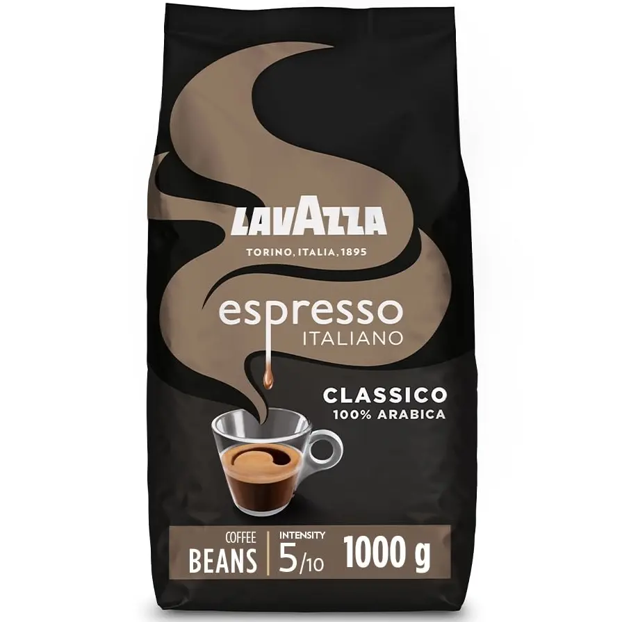 دانه قهوه لاوازا اسپرسو ایتالیانو کلاسیکو 100٪ عربیکا Lavazza Espresso Italiano یک کیلوگرم دانه قهوه لاوازا اسپرسو ایتالیانو کلاسیکو 100٪ عربیکا Lavazza Espresso Italiano یک کیلوگرم