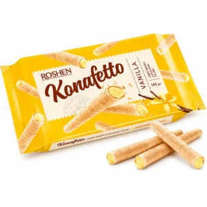 ویفر ترد وانیلی کونافتو روشن 140g Roshen